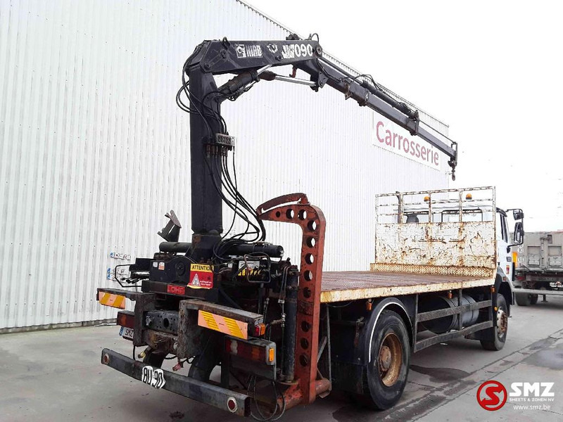Vrachtwagen met open laadbak, Kraanwagen Mercedes-Benz SK 1831 hiab 090 lames: afbeelding 8