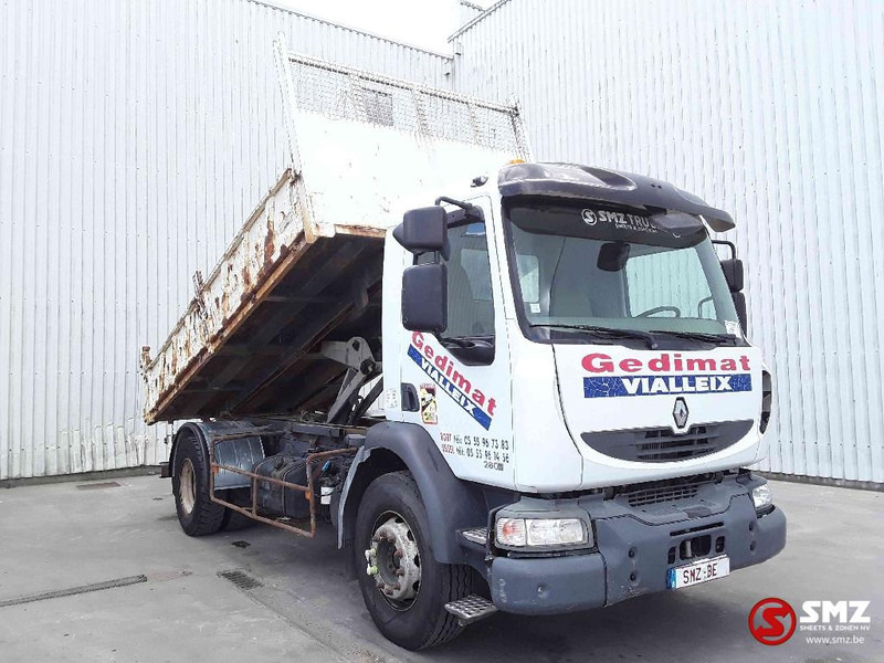 Renault Midlum 280 lames steel 250'km - Kipper vrachtwagen: afbeelding 1 Renault Midlum 280 lames steel 250'km - Kipper vrachtwagen: afbeelding 1