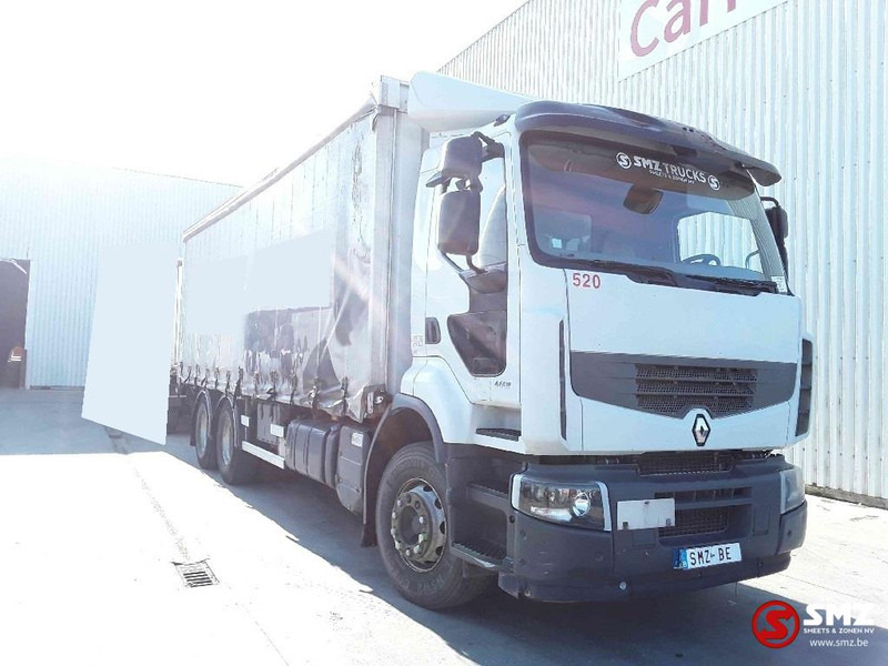 Renault Premium 460 6x4 - Schuifzeilen vrachtwagen: afbeelding 1 Renault Premium 460 6x4 - Schuifzeilen vrachtwagen: afbeelding 1
