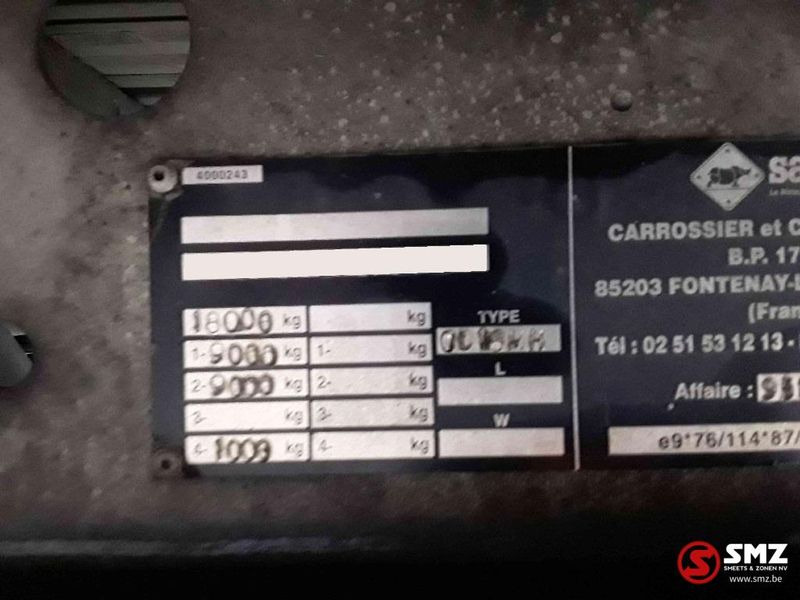Gesloten oplegger Samro SR 334: afbeelding 12