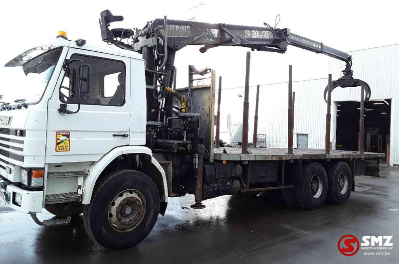Scania 113 360 Diebolt big axle 12 gear retarder - Vrachtwagen met open laadbak, Kraanwagen: afbeelding 5 Scania 113 360 Diebolt big axle 12 gear retarder - Vrachtwagen met open laadbak, Kraanwagen: afbeelding 5