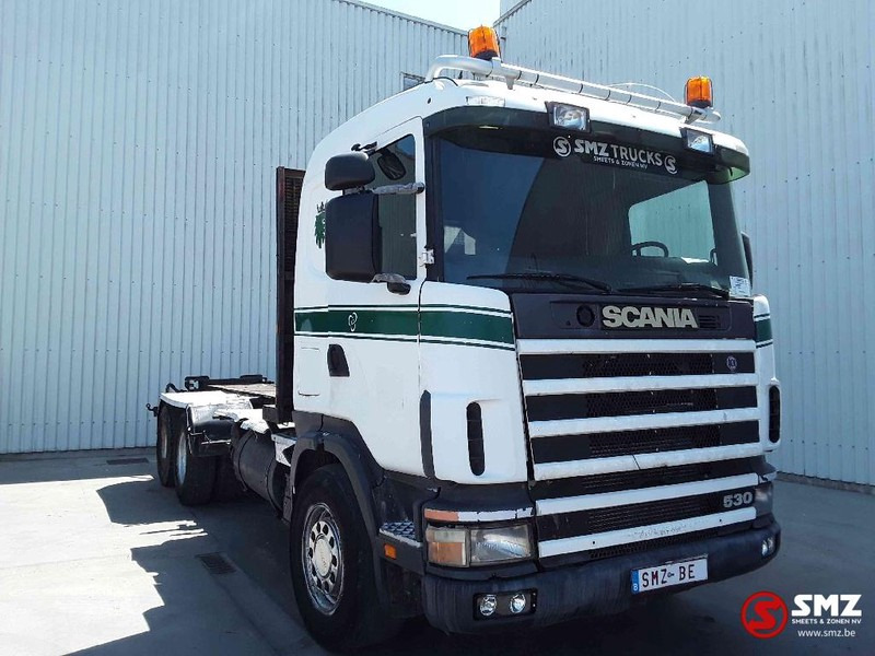 Scania 144 530 6x4 manual pump - Vrachtwagen met open laadbak: afbeelding 1 Scania 144 530 6x4 manual pump - Vrachtwagen met open laadbak: afbeelding 1
