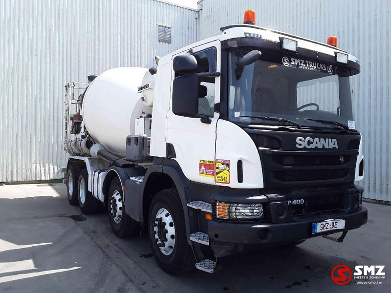 Scania P 400 8m3 + transportband - Betonmixer: afbeelding 1 Scania P 400 8m3 + transportband - Betonmixer: afbeelding 1