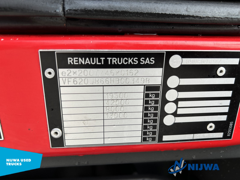 Bakwagen Renault D WIDE 280 4x2 Low mileage + Achtersluitklep: afbeelding 11