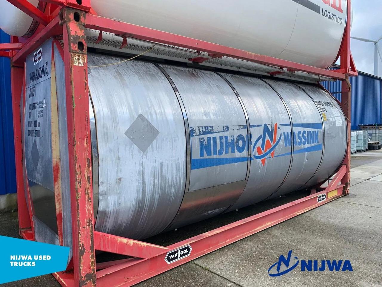 Vanhool TCIS20-27/4 20 FT Container - Non ADR - Tankcontainer: afbeelding 1 Vanhool TCIS20-27/4 20 FT Container - Non ADR - Tankcontainer: afbeelding 1