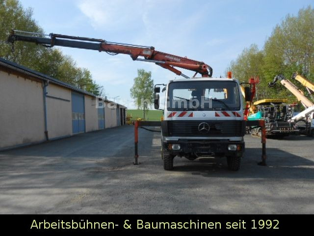 Mercedes-Benz MB 1717 AK Kipper Allrad mit Kran Atlas 100.1 - Kipper vrachtwagen, Kraanwagen: afbeelding 5 Mercedes-Benz MB 1717 AK Kipper Allrad mit Kran Atlas 100.1 - Kipper vrachtwagen, Kraanwagen: afbeelding 5