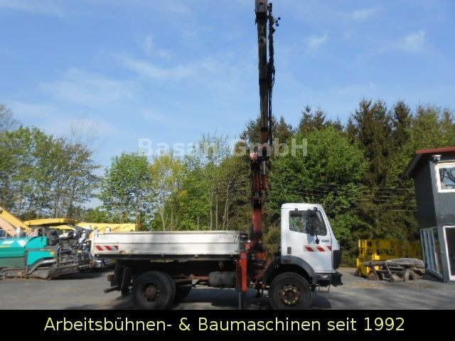 Kipper vrachtwagen, Kraanwagen Mercedes-Benz MB 1717 AK Kipper Allrad mit Kran Atlas 100.1: afbeelding 6
