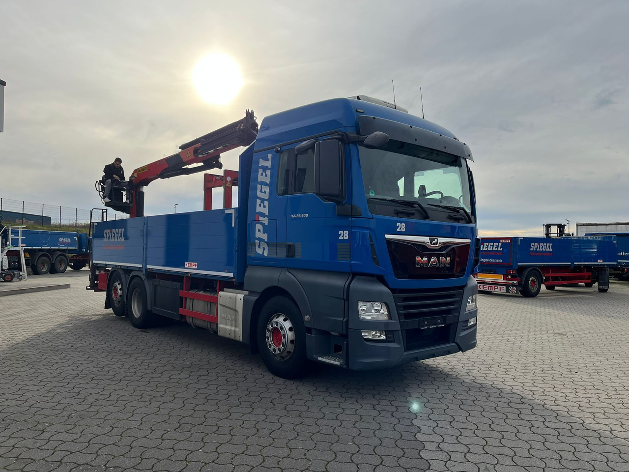 MAN TGX 26.500 6x2 Palfinger 18001 SLD 3 Baustoff - Vrachtwagen met open laadbak, Kraanwagen: afbeelding 3 MAN TGX 26.500 6x2 Palfinger 18001 SLD 3 Baustoff - Vrachtwagen met open laadbak, Kraanwagen: afbeelding 3
