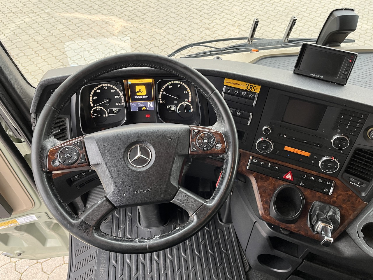 Mercedes-Benz Actros 2545 6x2  Atlas 265-A6   Lenk- Liftachse - Vrachtwagen met open laadbak, Kraanwagen: afbeelding 2 Mercedes-Benz Actros 2545 6x2  Atlas 265-A6   Lenk- Liftachse - Vrachtwagen met open laadbak, Kraanwagen: afbeelding 2