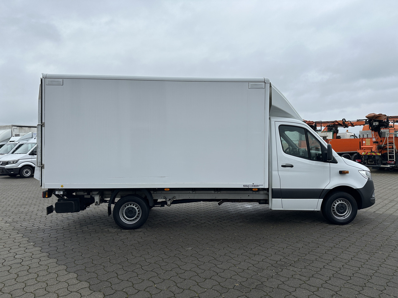 Bestelwagen gesloten laadbak Mercedes-Benz Sprinter 319 CDI Koffer   LBW   RFK   SH Tempomat: afbeelding 9