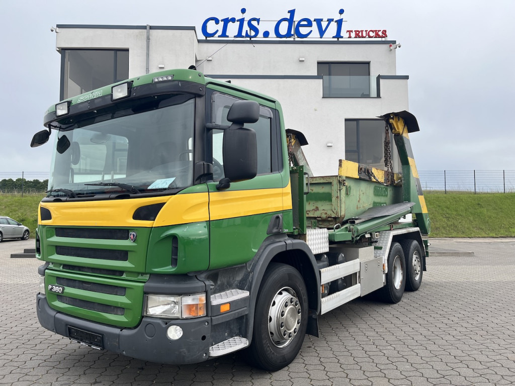 Scania P360 6x2 Trösch Absetzkipper Container - Portaalarmsysteem vrachtwagen: afbeelding 1 Scania P360 6x2 Trösch Absetzkipper Container - Portaalarmsysteem vrachtwagen: afbeelding 1