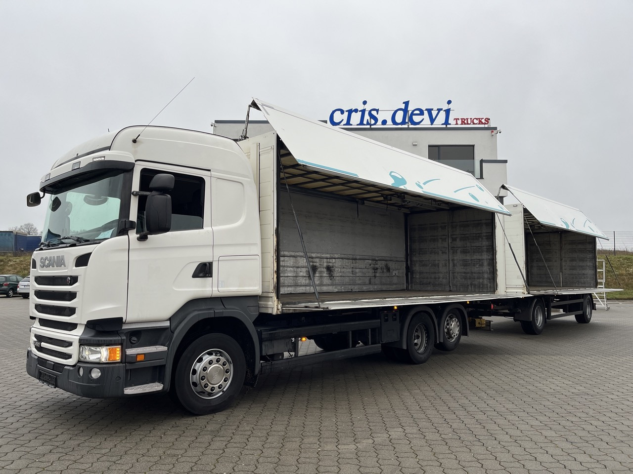 Scania R 450 6x2 Geränkezug + Orten Anhänger - Drankenwagen vrachtwagen: afbeelding 5 Scania R 450 6x2 Geränkezug + Orten Anhänger - Drankenwagen vrachtwagen: afbeelding 5