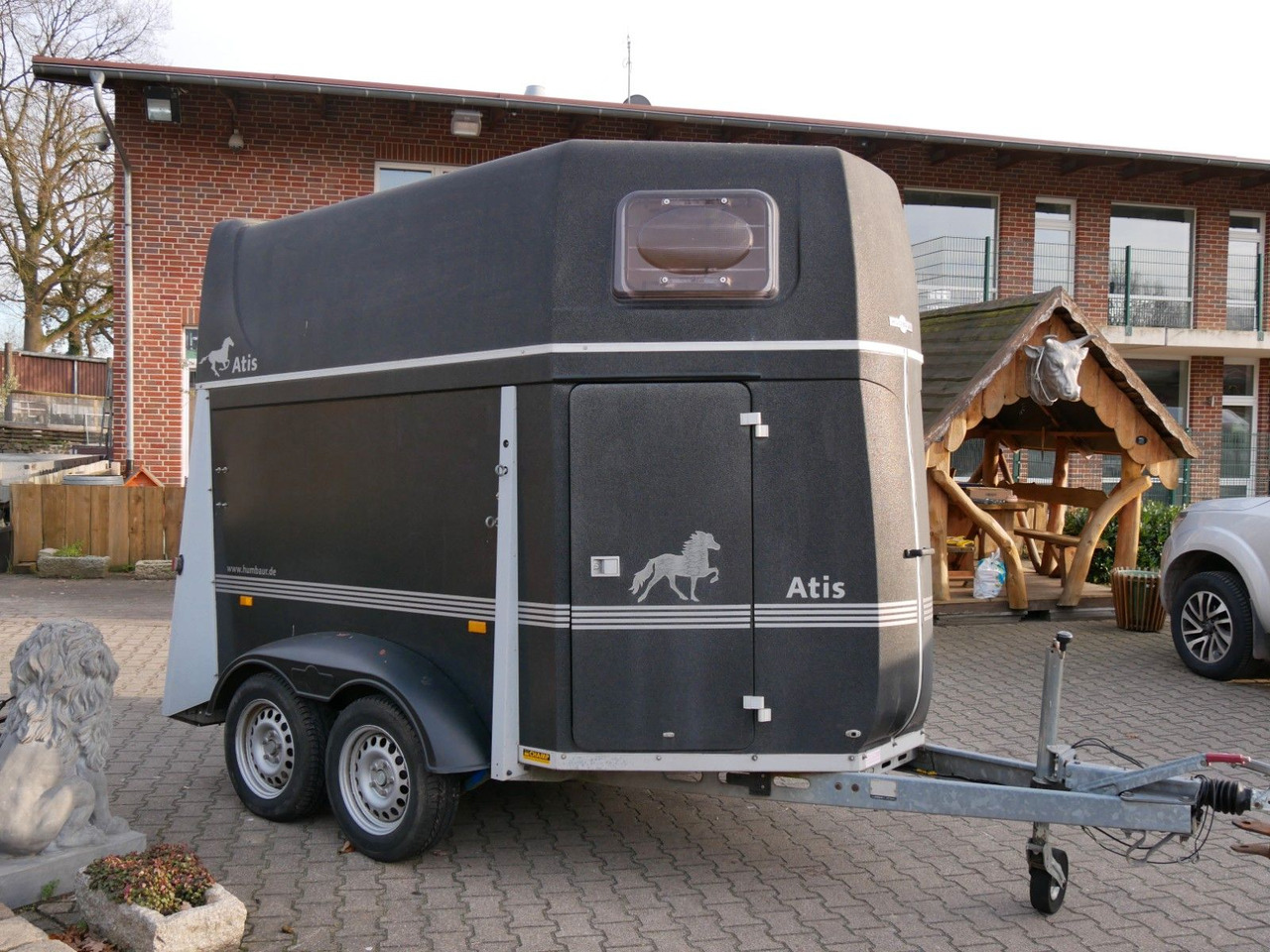 Veewagen aanhangwagen Humbaur Atis 2 Pferde Sattelkammer: afbeelding 8