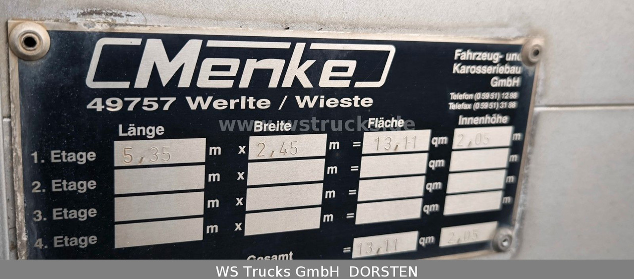 Paardenvrachtwagen Mercedes-Benz Atego 1223  1 Stock Hohe Gitter  !SEHR GEPFLEGT!: afbeelding 16