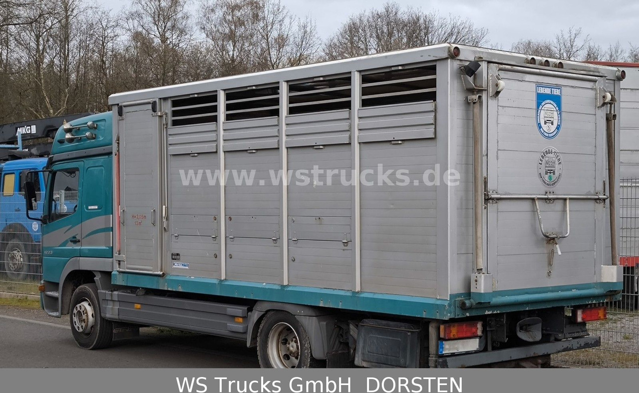 Mercedes-Benz Atego 1223 1 Stock Hohe Gitter Viehtransporter - Paardenvrachtwagen: afbeelding 3 Mercedes-Benz Atego 1223 1 Stock Hohe Gitter Viehtransporter - Paardenvrachtwagen: afbeelding 3