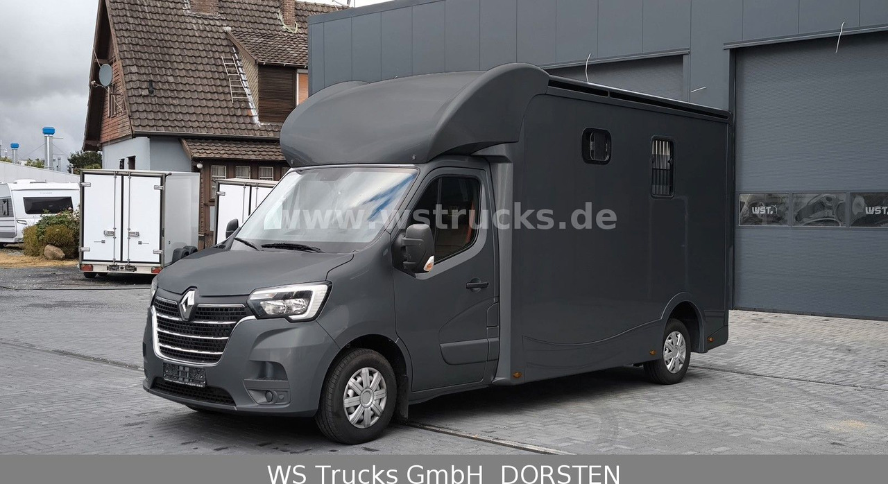 Paardenvrachtwagen Renault Master 3 Sitze VollLeder Hengstausstattung: afbeelding 34
