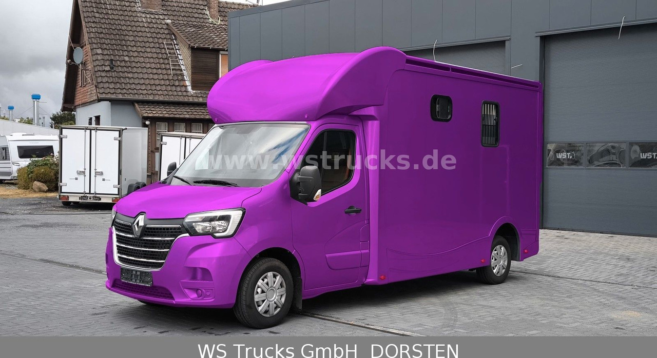 Paardenvrachtwagen Renault Master 3 Sitze VollLeder Hengstausstattung: afbeelding 32