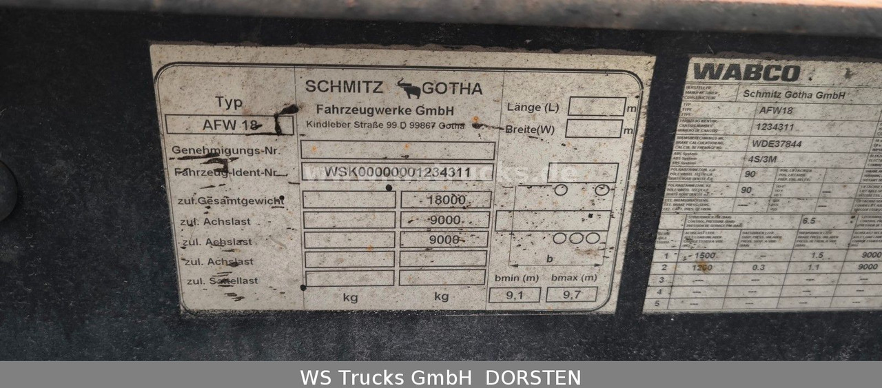 Schmitz Cargobull BDF Wechselbrücke AFW 18 - Containertransporter/ Wissellaadbak aanhangwagen: afbeelding 5 Schmitz Cargobull BDF Wechselbrücke AFW 18 - Containertransporter/ Wissellaadbak aanhangwagen: afbeelding 5