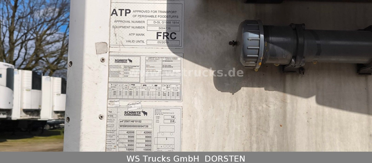 Schmitz Cargobull SKO 24 Kühlauflieger Vector 1550 Strom/Diesel - Koelwagen oplegger: afbeelding 3 Schmitz Cargobull SKO 24 Kühlauflieger Vector 1550 Strom/Diesel - Koelwagen oplegger: afbeelding 3