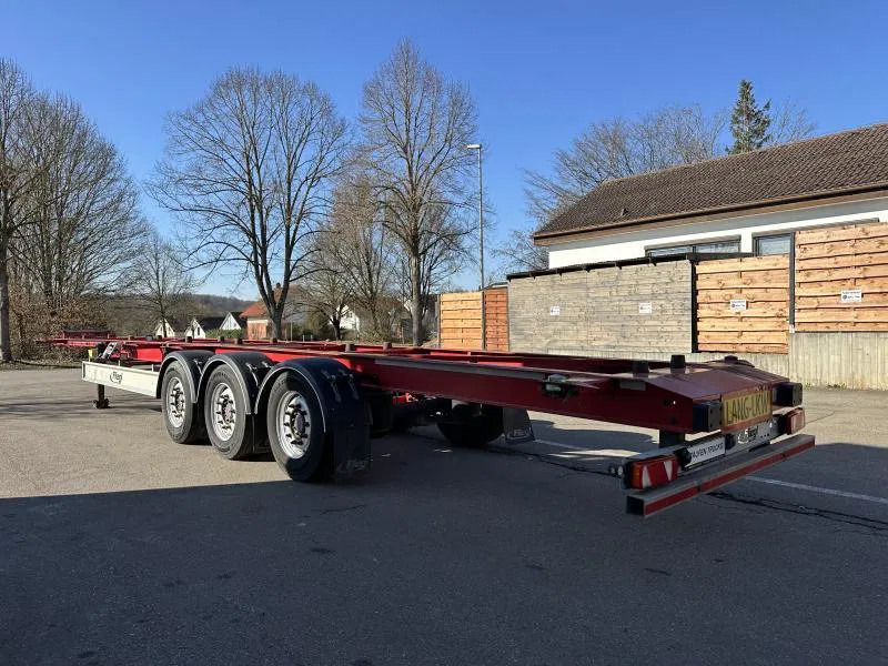 Fliegl 15 m extralang.Containerchassis f. 2 Wechselbrücke 15 m extralang.Containerchassis f. 2 Wechselbrücken - Containertransporter/ Wissellaadbak oplegger: afbeelding 3 Fliegl 15 m extralang.Containerchassis f. 2 Wechselbrücke 15 m extralang.Containerchassis f. 2 Wechselbrücken - Containertransporter/ Wissellaadbak oplegger: afbeelding 3
