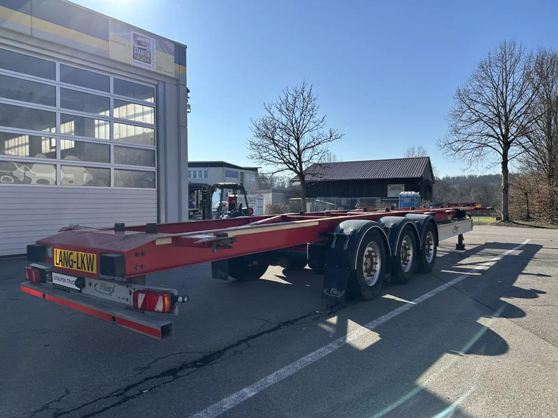 Fliegl 15 m extralang.Containerchassis f. 2 Wechselbrücke 15 m extralang.Containerchassis f. 2 Wechselbrücken - Containertransporter/ Wissellaadbak oplegger: afbeelding 5 Fliegl 15 m extralang.Containerchassis f. 2 Wechselbrücke 15 m extralang.Containerchassis f. 2 Wechselbrücken - Containertransporter/ Wissellaadbak oplegger: afbeelding 5