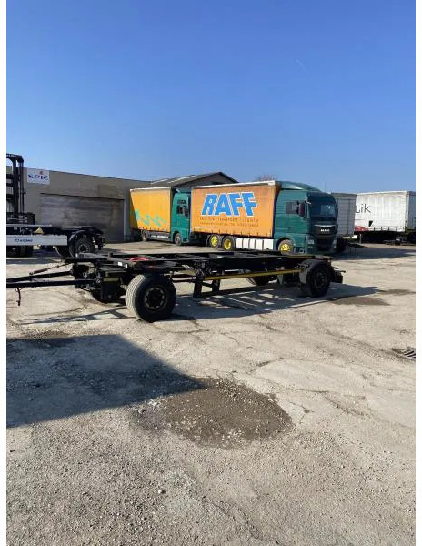 Kögel Lafette JUMBO Drehschemel Lafette 1m Abstellhöhe - Containertransporter/ Wissellaadbak aanhangwagen: afbeelding 2 Kögel Lafette JUMBO Drehschemel Lafette 1m Abstellhöhe - Containertransporter/ Wissellaadbak aanhangwagen: afbeelding 2