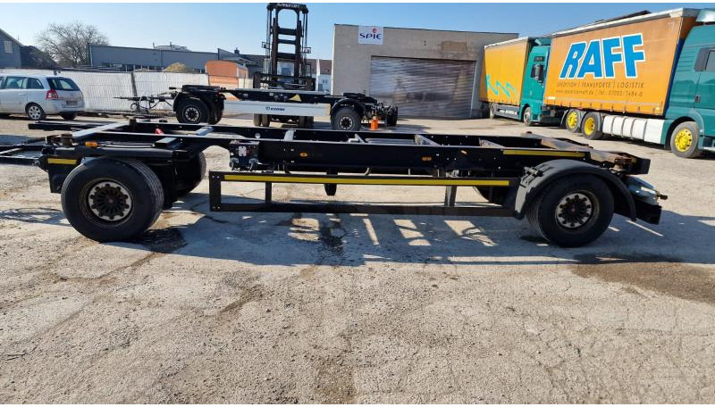 Kögel Lafette JUMBO Drehschemel Lafette 1m Abstellhöhe - Containertransporter/ Wissellaadbak aanhangwagen: afbeelding 4 Kögel Lafette JUMBO Drehschemel Lafette 1m Abstellhöhe - Containertransporter/ Wissellaadbak aanhangwagen: afbeelding 4