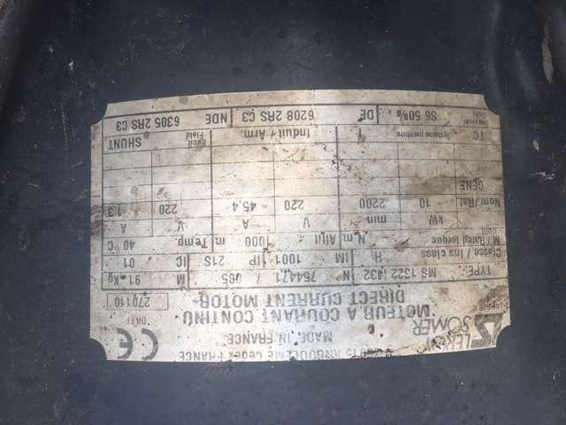 LEROY SOMER Génératrice Electroaimant - MS 1322 M32 - Bouwmaterieel: afbeelding 2 LEROY SOMER Génératrice Electroaimant - MS 1322 M32 - Bouwmaterieel: afbeelding 2