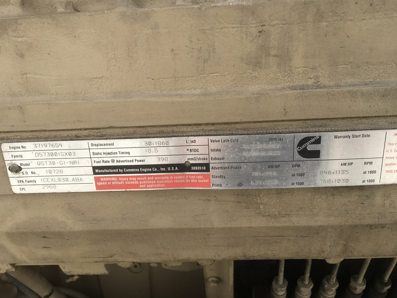 Cummins QST30 USED - Bouwmachine: afbeelding 5 Cummins QST30 USED - Bouwmachine: afbeelding 5