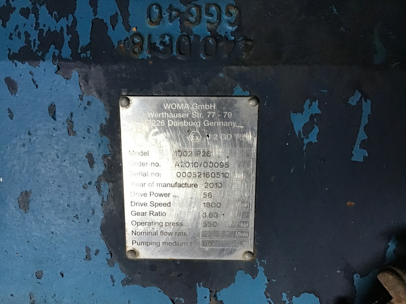 Ford 2714E POMP 550 BAR USED - Water pomp: afbeelding 4 Ford 2714E POMP 550 BAR USED - Water pomp: afbeelding 4