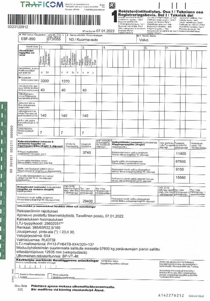 Trekker Volvo FH12 460: afbeelding 10
