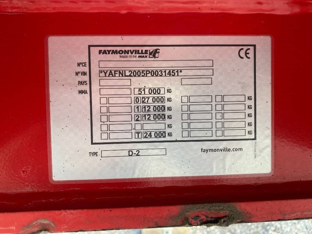Faymonville siipi adapteri 2+4 - Dieplader oplegger: afbeelding 2 Faymonville siipi adapteri 2+4 - Dieplader oplegger: afbeelding 2