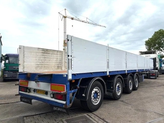 Kwb KWB P-504-STI-H 4-AXLE FLATBED TRAILER (SAF AXLES / 2x STEERING AXLE / 2x LIFT-AXLE / ALUMINIUM SIDE BORDS /ABS-EBS) - Vlakke/ Open oplegger: afbeelding 3 Kwb KWB P-504-STI-H 4-AXLE FLATBED TRAILER (SAF AXLES / 2x STEERING AXLE / 2x LIFT-AXLE / ALUMINIUM SIDE BORDS /ABS-EBS) - Vlakke/ Open oplegger: afbeelding 3