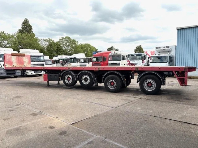 Kwb P-504-STI-H 4-AXLE FLATBED TRAILER (SAF AXLES / 2x STEERING AXLE / 2x LIFT-AXLE / ABS-EBS) - Vlakke/ Open oplegger: afbeelding 5 Kwb P-504-STI-H 4-AXLE FLATBED TRAILER (SAF AXLES / 2x STEERING AXLE / 2x LIFT-AXLE / ABS-EBS) - Vlakke/ Open oplegger: afbeelding 5