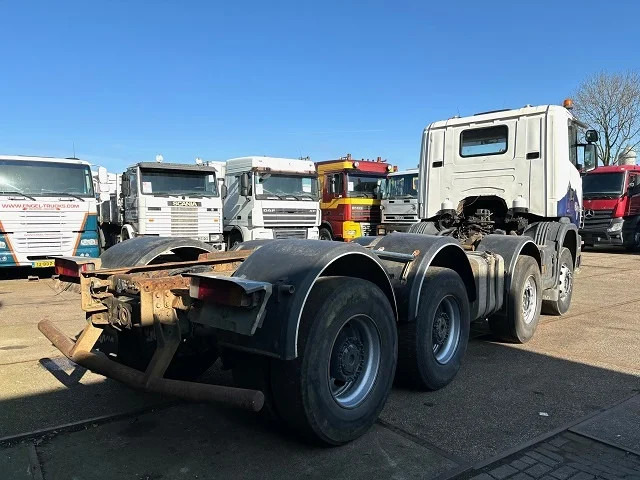 Scania R124-420 C 8x4 FULL STEEL CHASSIS (EURO 3 / FULL STEEL SUSPENSION / REDUCTION AXLES / GRS900 GEARBOX) - Chassis vrachtwagen: afbeelding 5 Scania R124-420 C 8x4 FULL STEEL CHASSIS (EURO 3 / FULL STEEL SUSPENSION / REDUCTION AXLES / GRS900 GEARBOX) - Chassis vrachtwagen: afbeelding 5