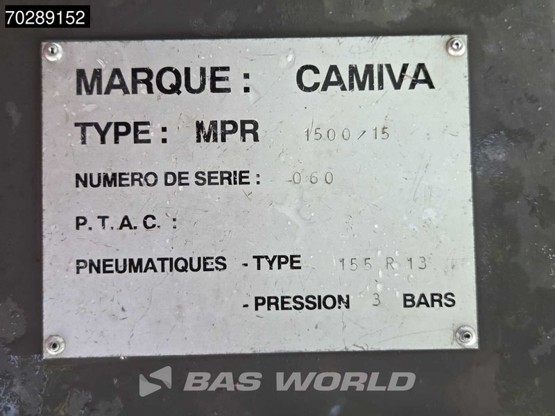 Nieuw Bouwmachine CAMIVA MPR INOPERABLE - CARBURETOR MISSING: afbeelding 17