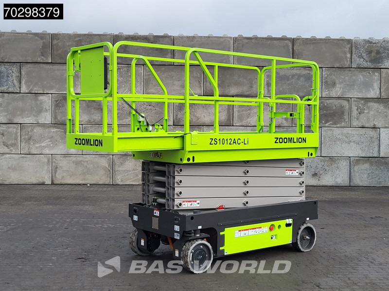 Zoomlion ZS1012AC-Li 10 M – Factory Warranty – CE-Certified - Bouwmachine: afbeelding 2 Zoomlion ZS1012AC-Li 10 M – Factory Warranty – CE-Certified - Bouwmachine: afbeelding 2