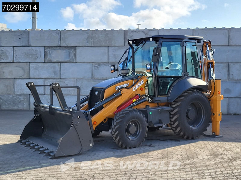 Case 570SV A/C - 4WD - 4-1 BUCKET - TELESCOPIC STICK - Graaflaadmachine: afbeelding 2 Case 570SV A/C - 4WD - 4-1 BUCKET - TELESCOPIC STICK - Graaflaadmachine: afbeelding 2
