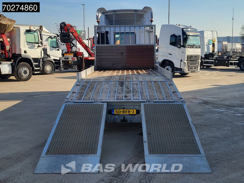Autovrachtwagen vrachtwagen DAF CF 250 4X2 18tons NL-Truck Machine transporter Hydraulic ramps Euro 6: afbeelding 12