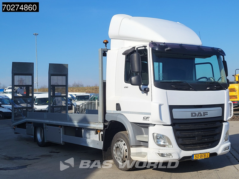 Autovrachtwagen vrachtwagen DAF CF 250 4X2 18tons NL-Truck Machine transporter Hydraulic ramps Euro 6: afbeelding 7