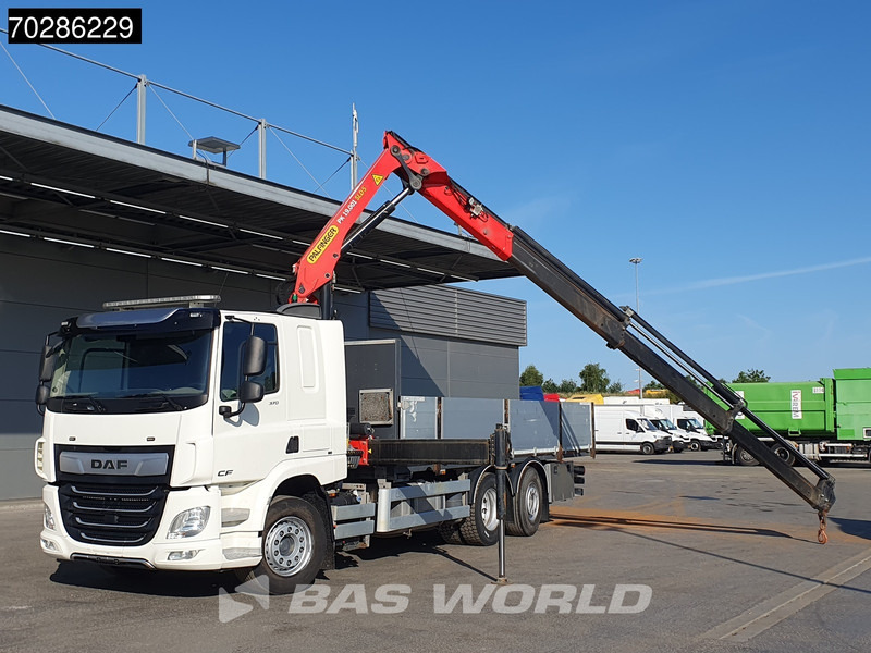 DAF CF 370 CF 6X2 Palfinger PK19.001 SLD D Kran Crane ACC Lift+lenkasche Euro 6 - Vrachtwagen met open laadbak, Kraanwagen: afbeelding 5 DAF CF 370 CF 6X2 Palfinger PK19.001 SLD D Kran Crane ACC Lift+lenkasche Euro 6 - Vrachtwagen met open laadbak, Kraanwagen: afbeelding 5