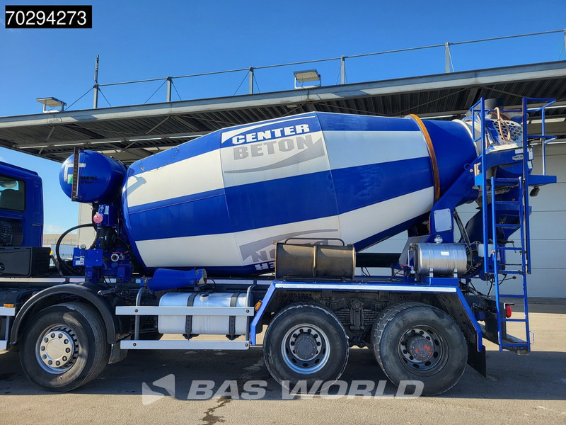 Betonmixer DAF CF 400 8X4 9m3 Stetter AM 9 FHCBL Mixer Manual Big-Axle Steelsuspension Euro 6: afbeelding 13