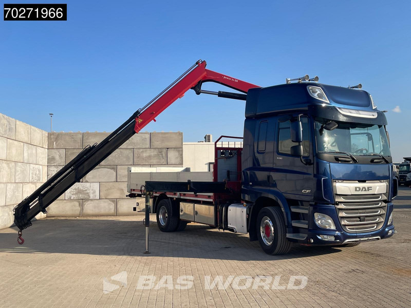 DAF CF 530 4X2 HMF 1820-RC Kran Crane Retarder Space cab Euro 6 - Vrachtwagen met open laadbak, Kraanwagen: afbeelding 5 DAF CF 530 4X2 HMF 1820-RC Kran Crane Retarder Space cab Euro 6 - Vrachtwagen met open laadbak, Kraanwagen: afbeelding 5