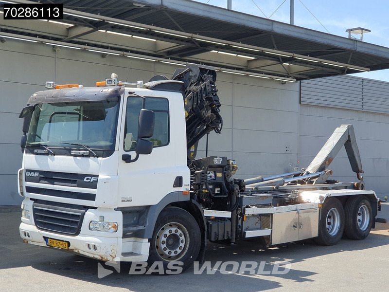 DAF CF85.360 CF 6X2 NL-Truck Hiab 211 EP-4 HIDUO Crane + Hooklift Liftachse Euro 5 - Haakarmsysteem vrachtwagen, Kraanwagen: afbeelding 3 DAF CF85.360 CF 6X2 NL-Truck Hiab 211 EP-4 HIDUO Crane + Hooklift Liftachse Euro 5 - Haakarmsysteem vrachtwagen, Kraanwagen: afbeelding 3