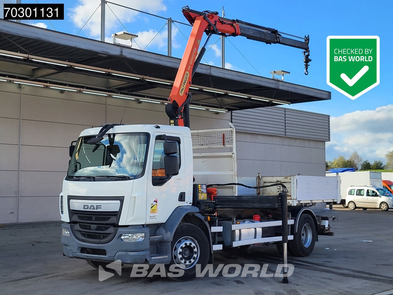 DAF LF 310 4X2 Palfinger PK12002 EH Kran Crane 7m3 tipper Automatic Euro 6 - Kipper vrachtwagen, Kraanwagen: afbeelding 1 DAF LF 310 4X2 Palfinger PK12002 EH Kran Crane 7m3 tipper Automatic Euro 6 - Kipper vrachtwagen, Kraanwagen: afbeelding 1