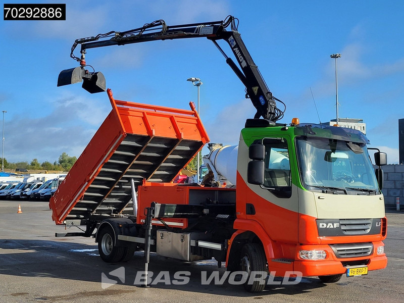 DAF LF45.210 LF 4X2 MKG HLK 66 Crane Kran 5m3 tipper Manual Euro 5 - Kipper vrachtwagen, Kraanwagen: afbeelding 3 DAF LF45.210 LF 4X2 MKG HLK 66 Crane Kran 5m3 tipper Manual Euro 5 - Kipper vrachtwagen, Kraanwagen: afbeelding 3