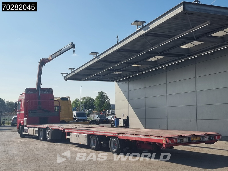 DAF XF 440 6X2 NL-Truck Transporter HMF 900-K2 Kran Winch Lift-Lenkachse Euro 6 - Vrachtwagen met open laadbak, Kraanwagen: afbeelding 2 DAF XF 440 6X2 NL-Truck Transporter HMF 900-K2 Kran Winch Lift-Lenkachse Euro 6 - Vrachtwagen met open laadbak, Kraanwagen: afbeelding 2