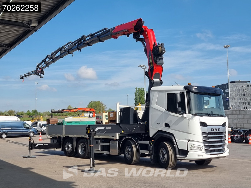 DAF XF 530 8X2 NEW Palfinger PK580 TEC Kran Crane Fly-Jib Winch Lift+Lenkasche Retarder - Vrachtwagen met open laadbak, Kraanwagen: afbeelding 5 DAF XF 530 8X2 NEW Palfinger PK580 TEC Kran Crane Fly-Jib Winch Lift+Lenkasche Retarder - Vrachtwagen met open laadbak, Kraanwagen: afbeelding 5