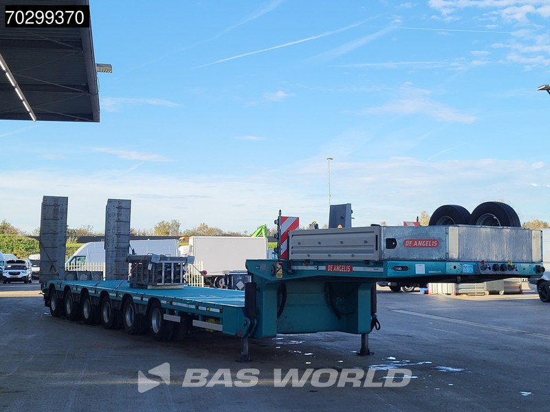 Dieplader oplegger De Angelis 6SA00 Extendable750cm 6xSteeringaxle Hydraulic Neck Ramps: afbeelding 7 Dieplader oplegger De Angelis 6SA00 Extendable750cm 6xSteeringaxle Hydraulic Neck Ramps: afbeelding 7