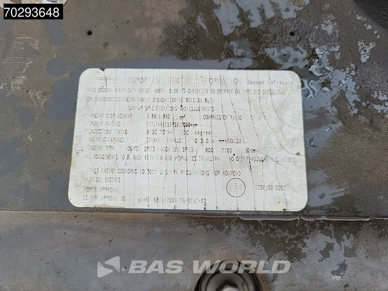 Leasing Doosan DX170 W Doosan DX170 W: afbeelding 17